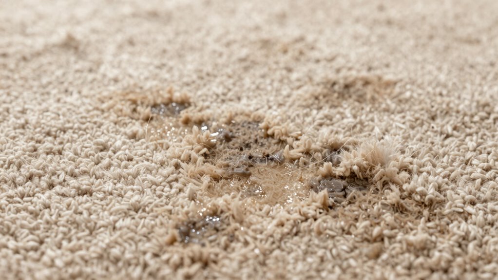 deep fibers trap stains