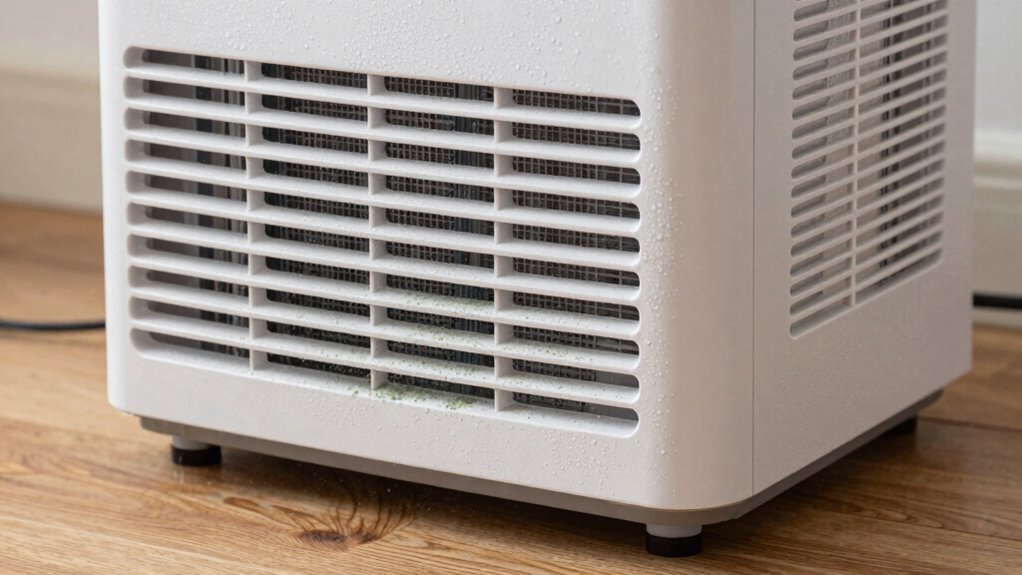 dehumidifier mold odor prevention