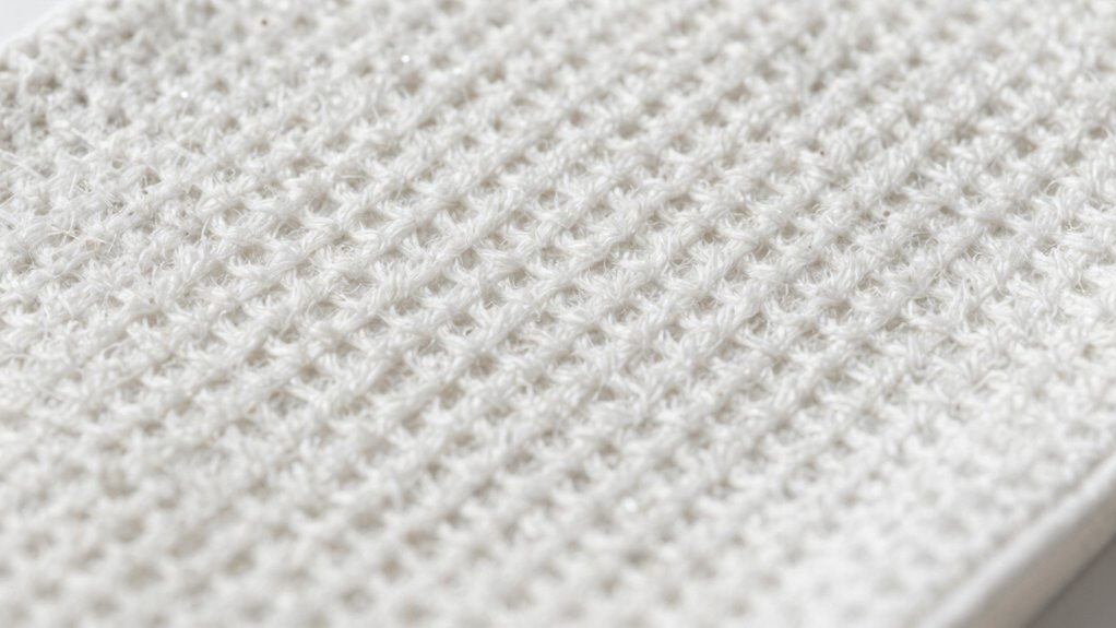 dense fiber weave enhances dust trapping
