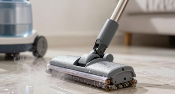 descale steam mop properly