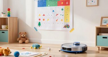 designing child zone cleaning timetable