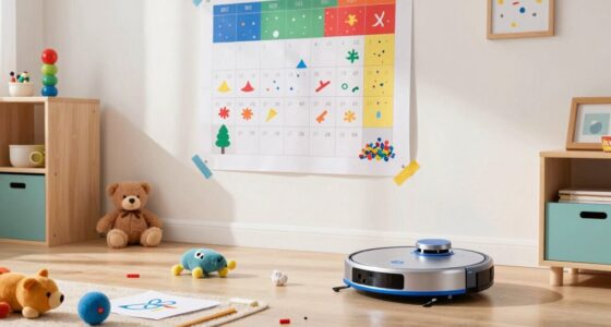 designing child zone cleaning timetable