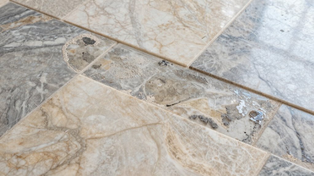 detecting acid damage signs