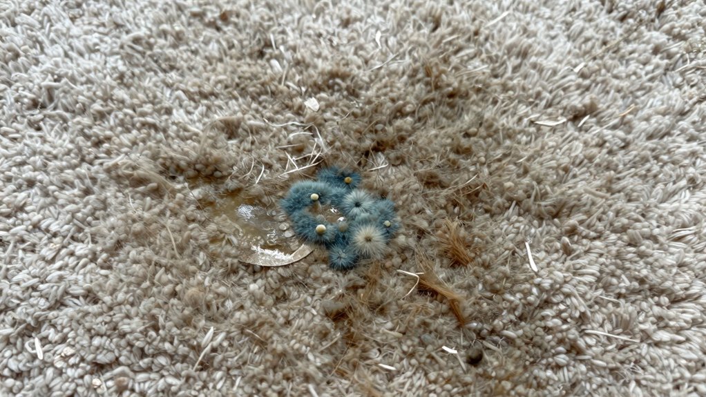 detecting bacterial mold growth