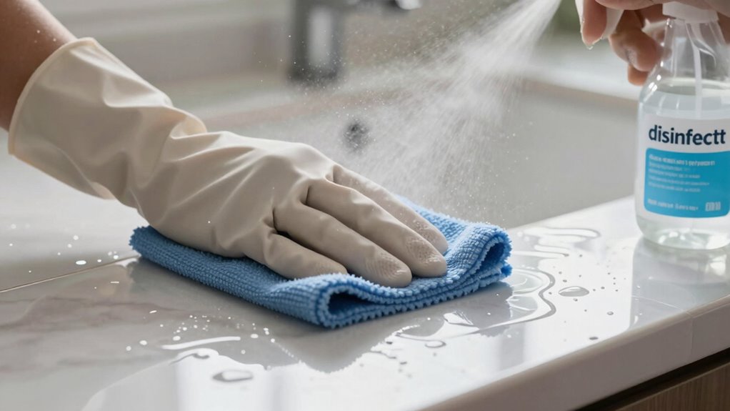disinfecting kills germs effectively