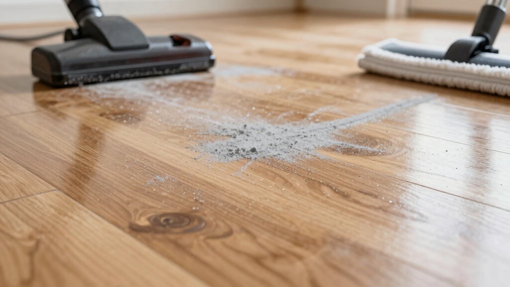 dust containment prevents smearing