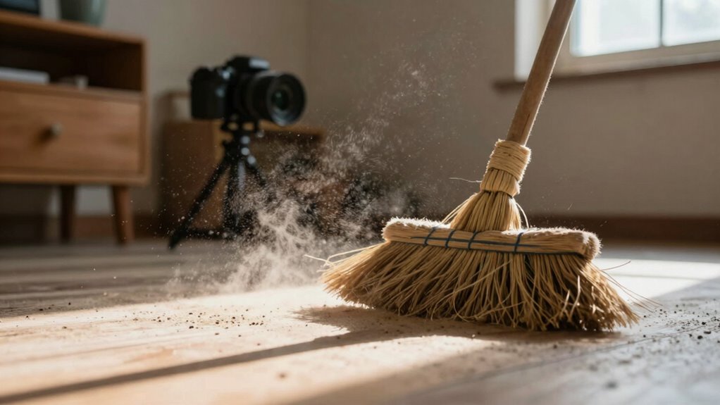 dust particles airborne circulation