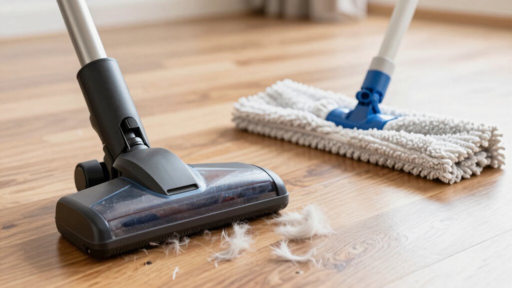 effective pet hair floor cleaning