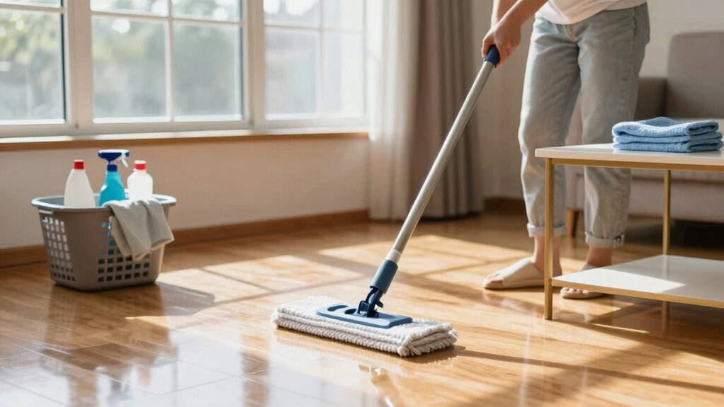 efficient eco friendly floor cleaning