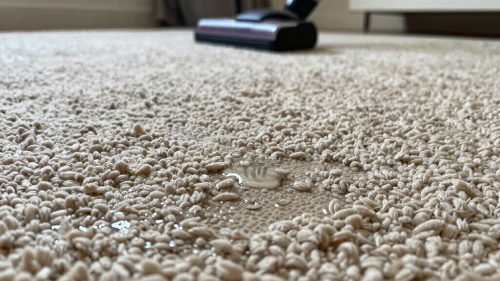 ensure thorough carpet drying