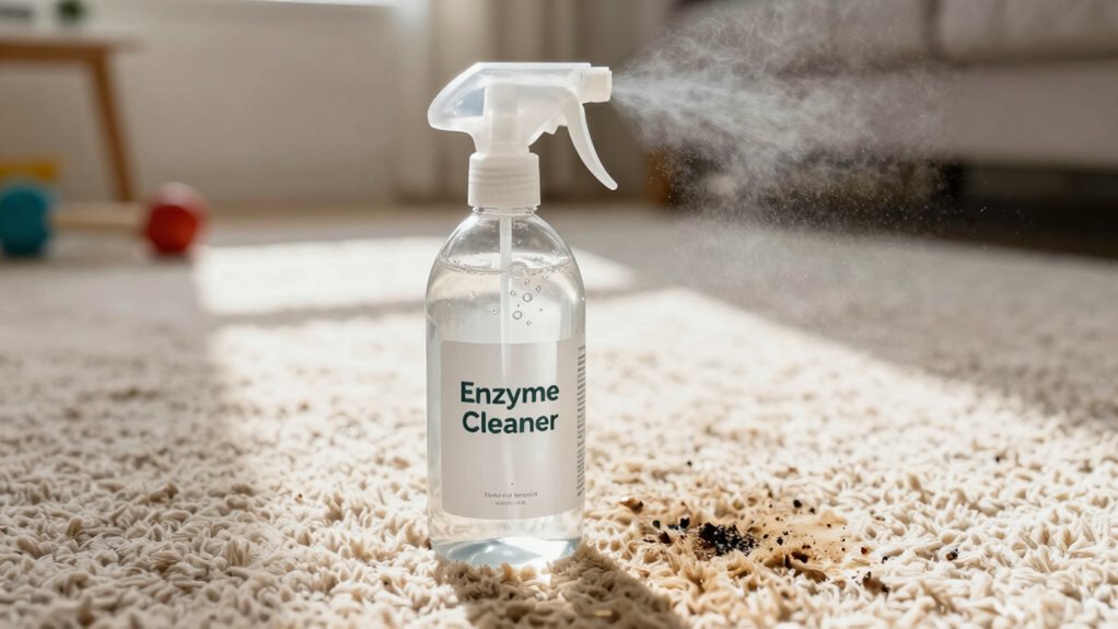 enzymes target organic stains