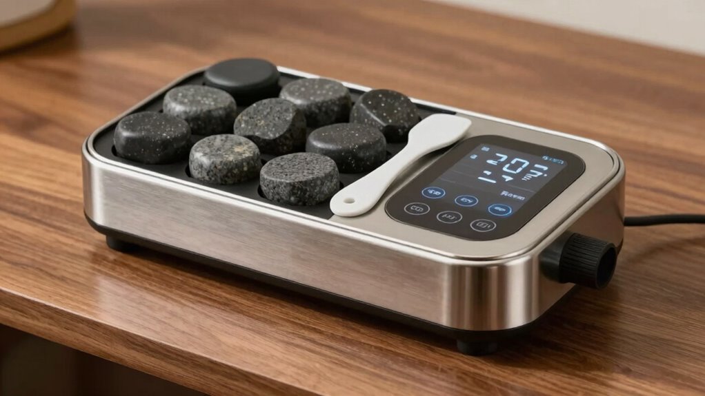 essential hot stone kit features
