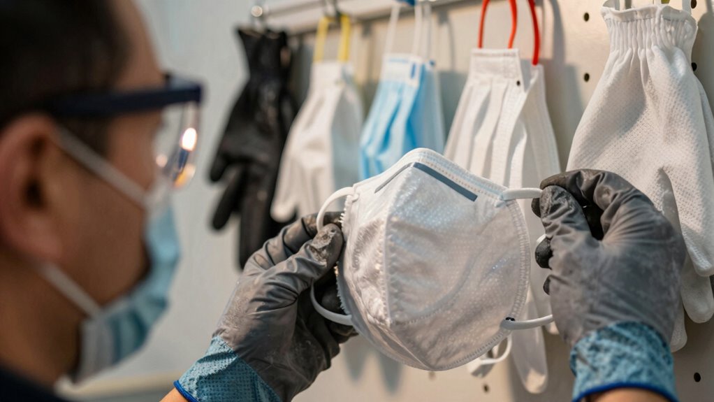 evaluate hazards and materials