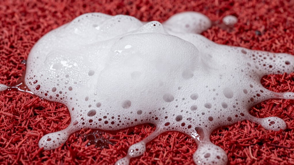 excess soap causes residue
