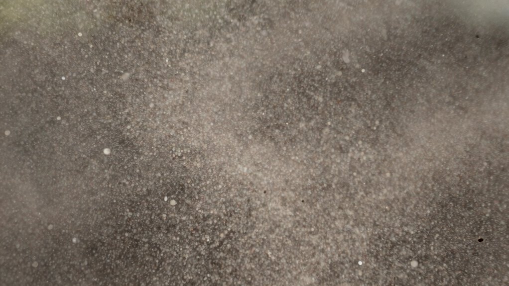 fine dust particle adhesion