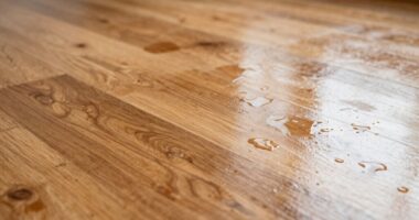 fixing water damage at home