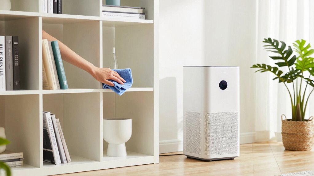 fragrance free dust control methods