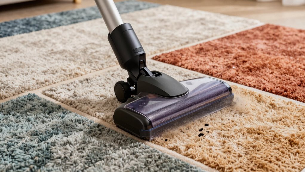 frequent vacuuming prevents stains