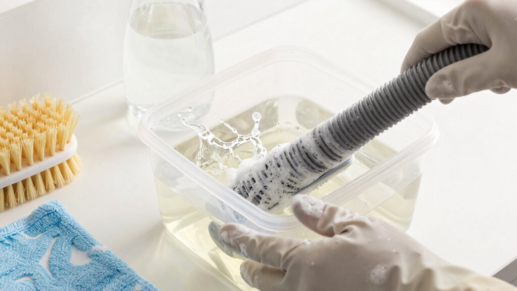 gather cleaning supplies beforehand