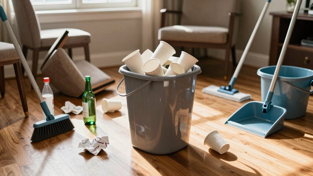 gather tools clean efficiently