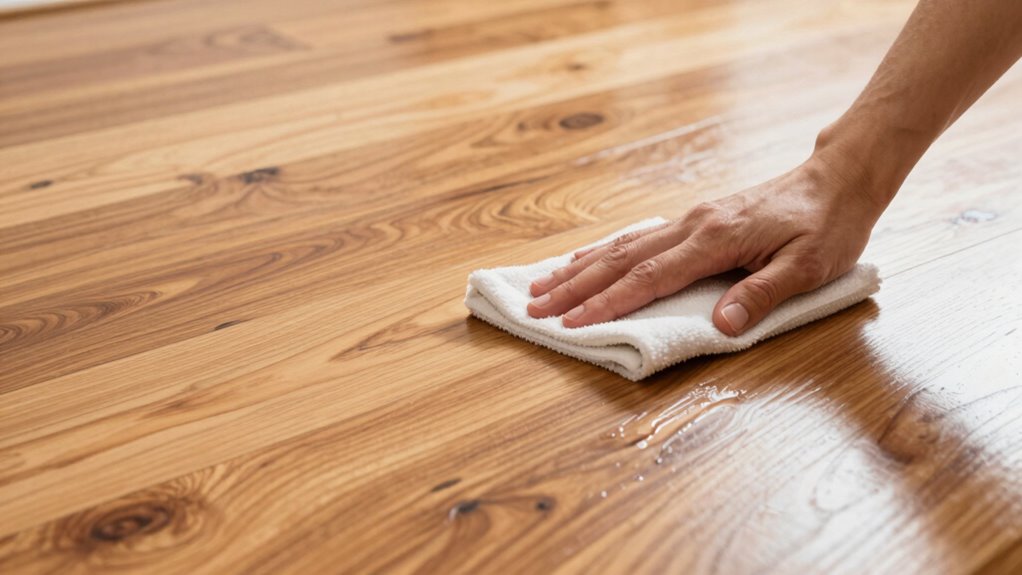 gentle cleaning preserves finish