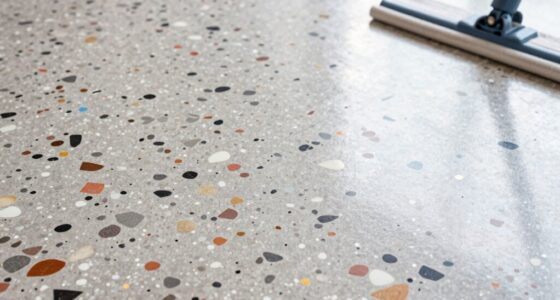 gentle cleaning preserves terrazzo shine