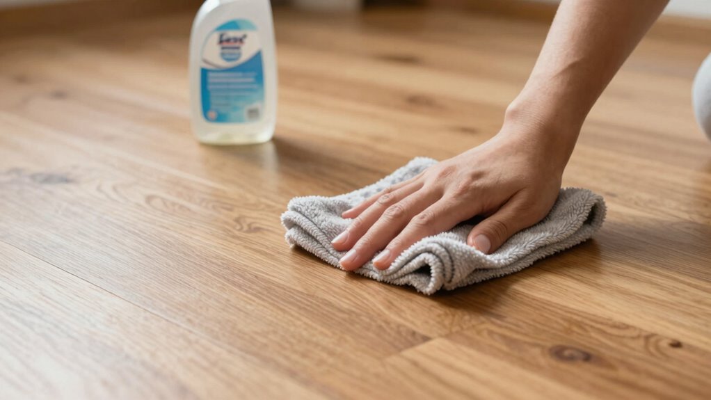 gentle diy matte floor cleaning