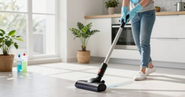 gentle dust reducing cleaners