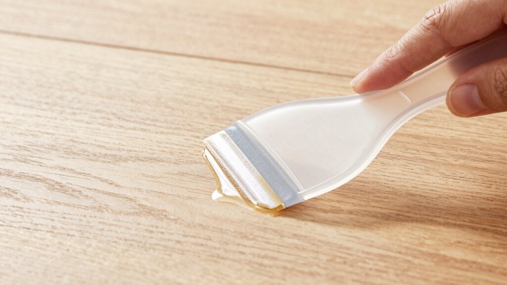 gentle plastic scraping method