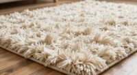 gentle shag rug cleaning