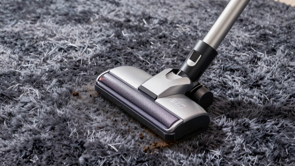 gentle vacuuming and fluffing