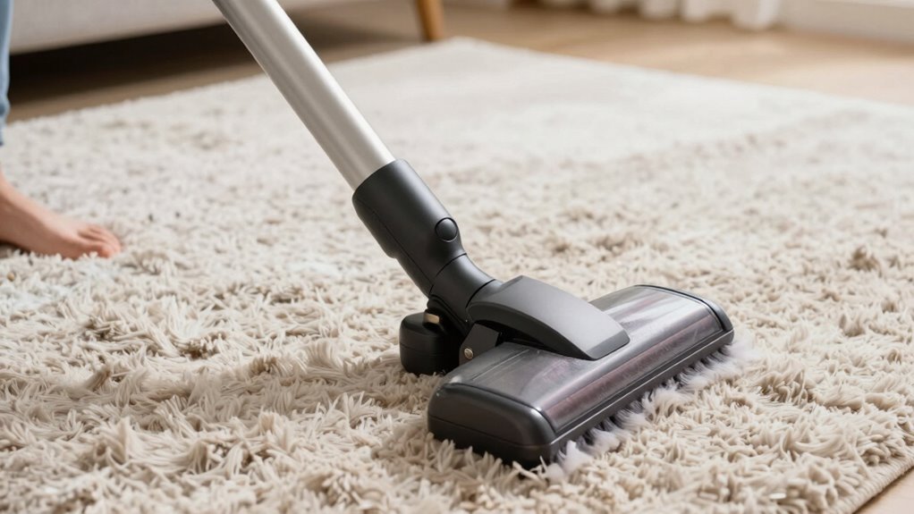 gentle vacuuming preserves fibers