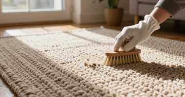 gentle wool rug cleaning
