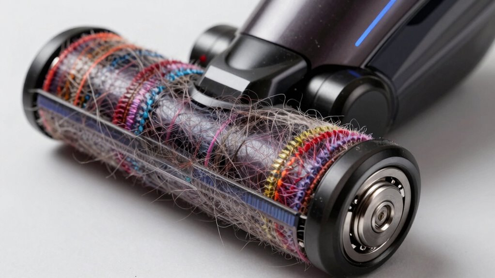 hair entanglement damages bearings