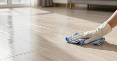 heated floor cleaning tips