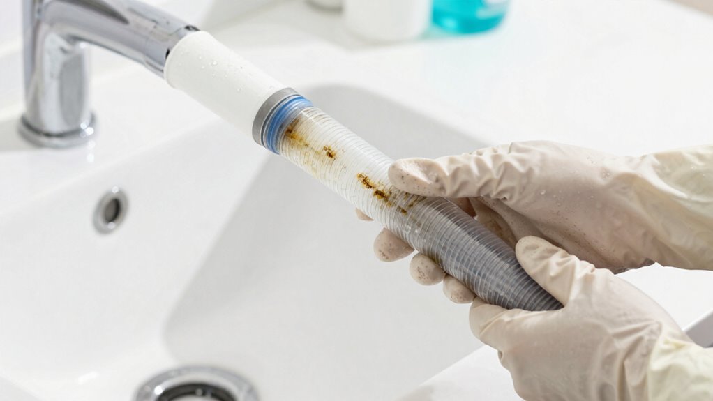 hose material and buildup