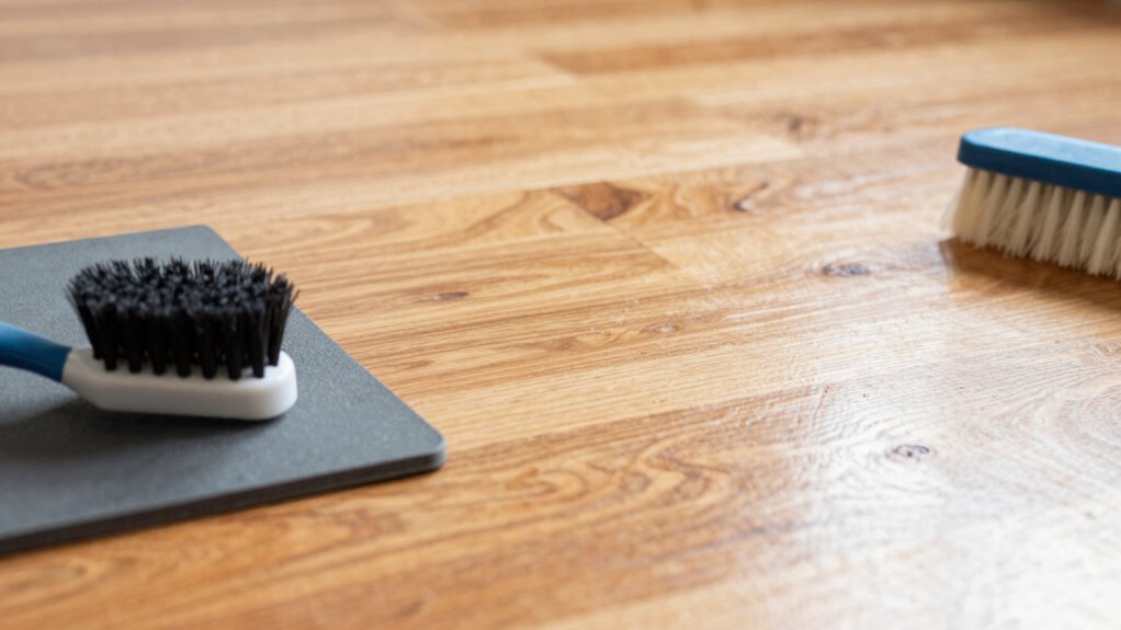 identify and prevent floor scratches