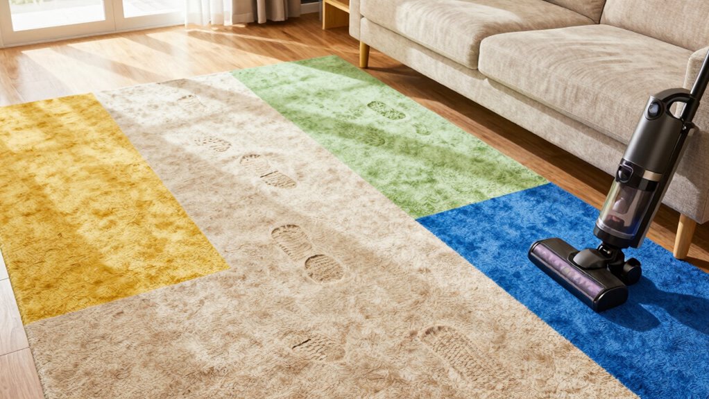 identify high foot traffic areas