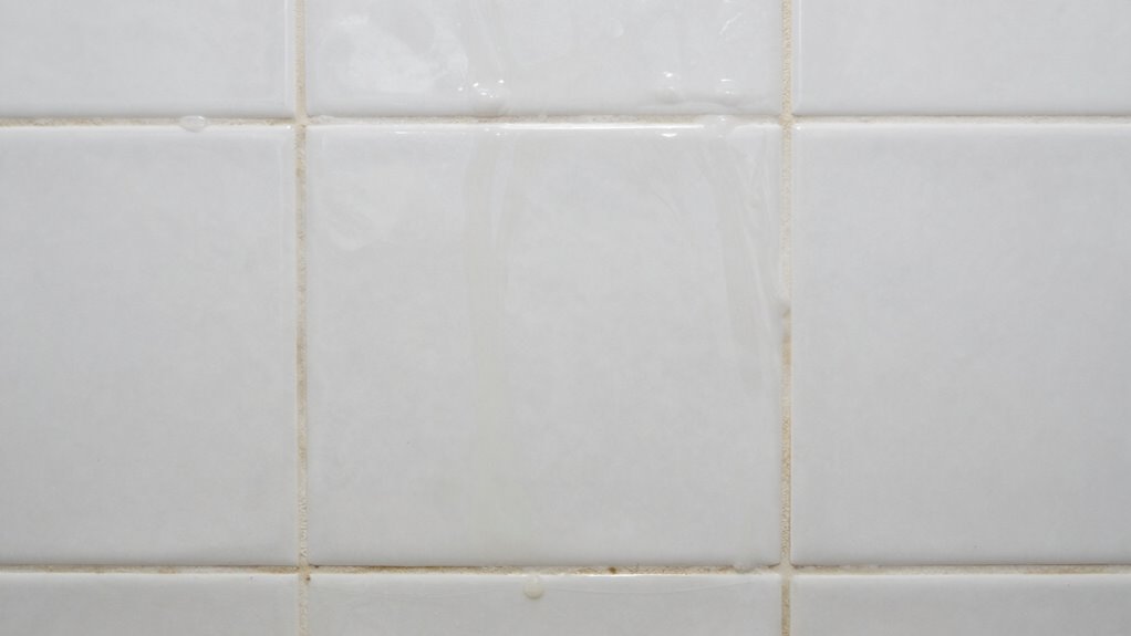 identify mineral or soap buildup