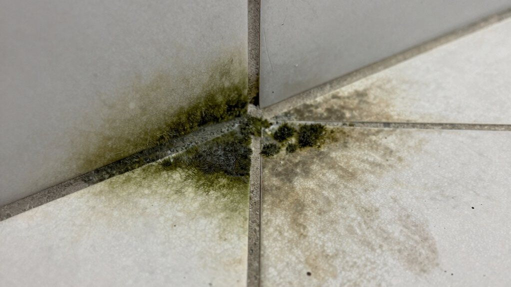 identify mold versus stain
