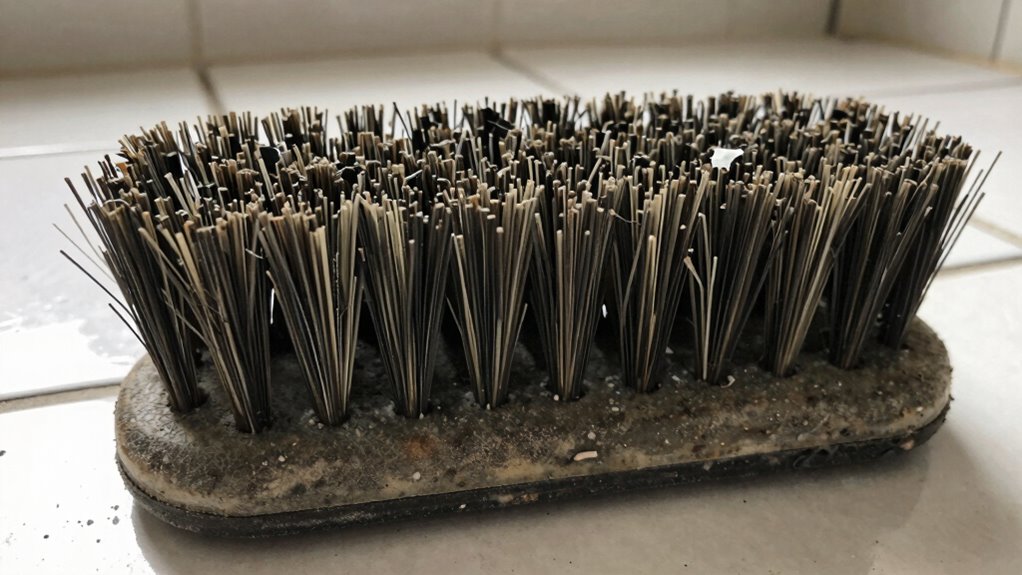 identify worn brush signs