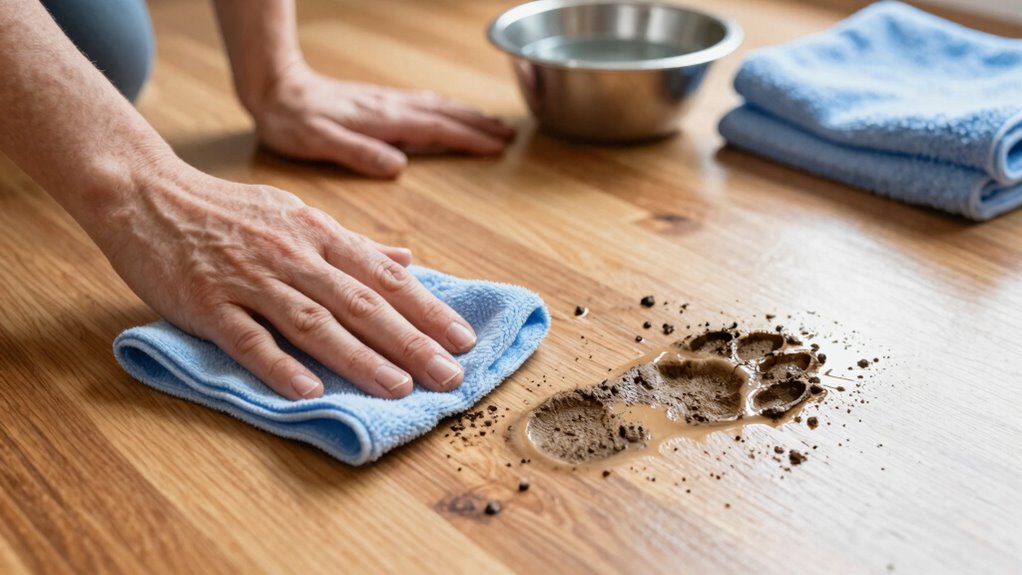 immediate cleaning and odor control