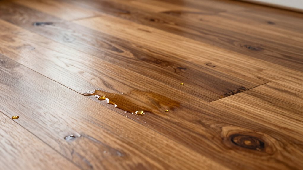 immediate spill cleanup and re sealing