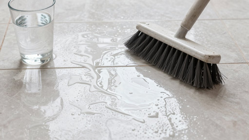 improper cleaning residue buildup