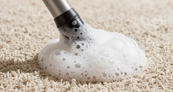 incorrect foam mixing ratio