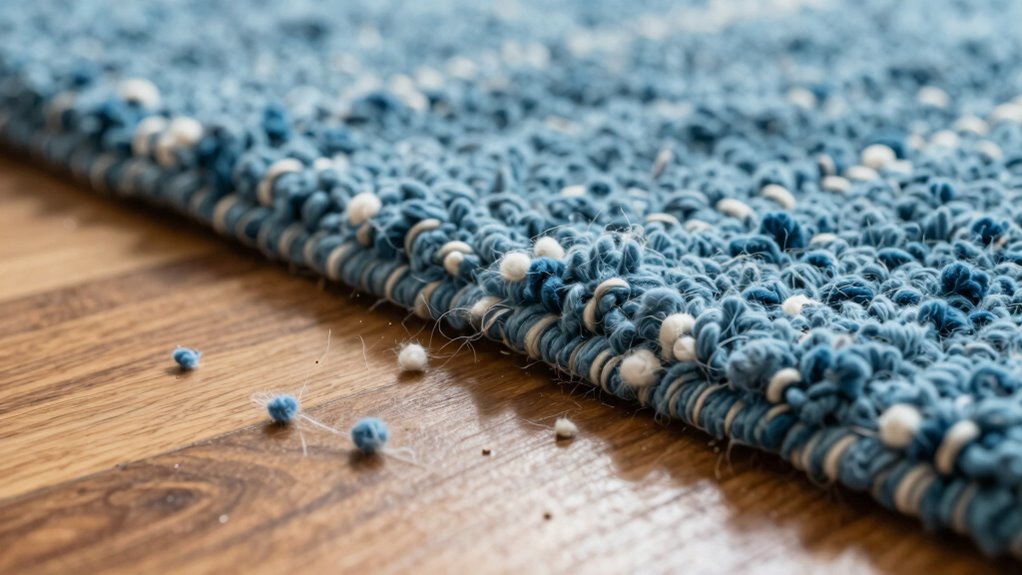 initial shedding decreases over time