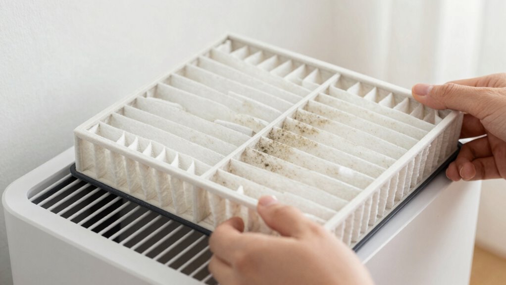 inspect clean filter regularly