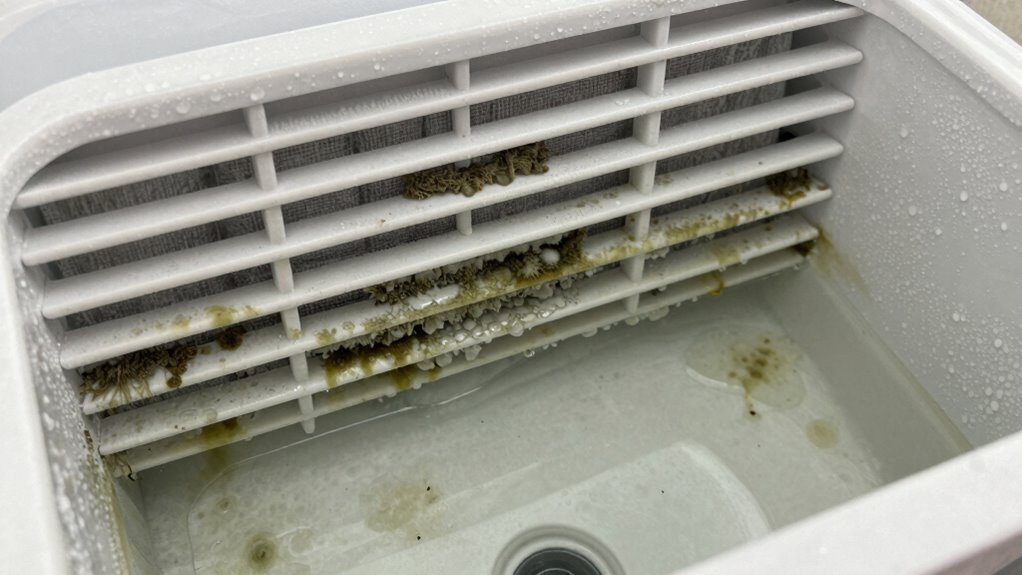 inspect for mold signs