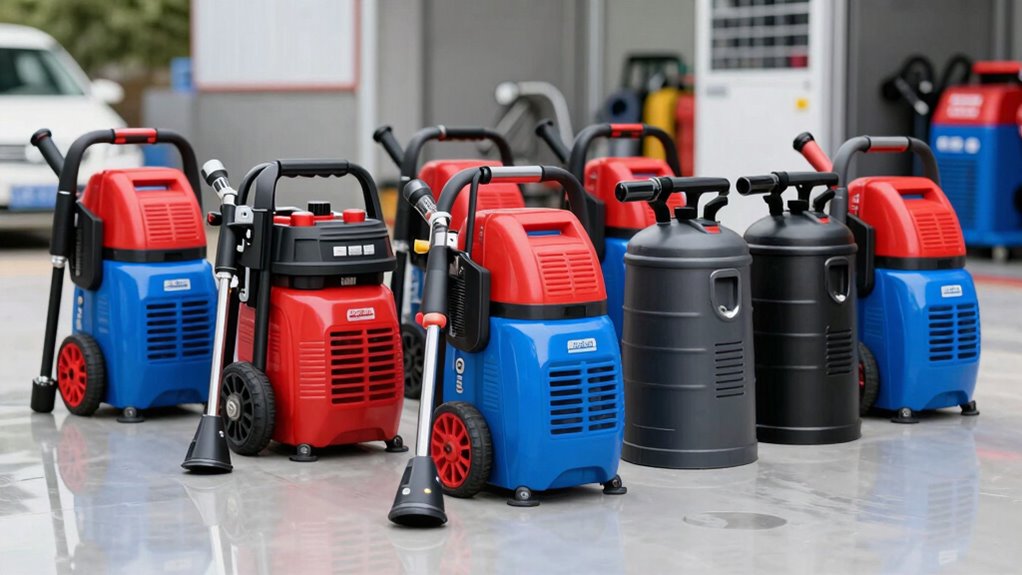 key pressure washer features