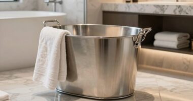 large capacity towel warmer buckets